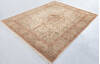Pak-Persian Beige Hand Knotted 81 X 103  Area Rug 700-148348 Thumb 2