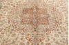 Pak-Persian Beige Hand Knotted 81 X 103  Area Rug 700-148348 Thumb 3