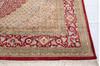 Pak-Persian Red Hand Knotted 81 X 104  Area Rug 700-148349 Thumb 4