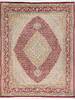 Pak-Persian Red Hand Knotted 81 X 104  Area Rug 700-148349 Thumb 0