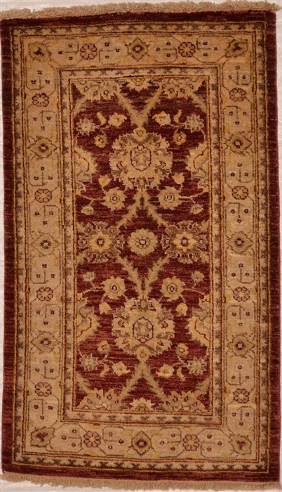 Chobi Red Hand Knotted 26 X 44  Area Rug 251-15354 Image 0