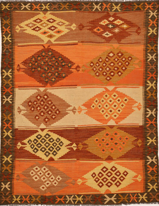 Kilim Purple Flat Woven 411 X 66  Area Rug 100-15484 Image 0