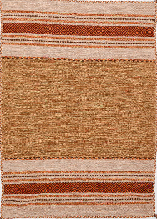 Kilim Brown Flat Woven 46 X 66  Area Rug 100-15565 Image 0