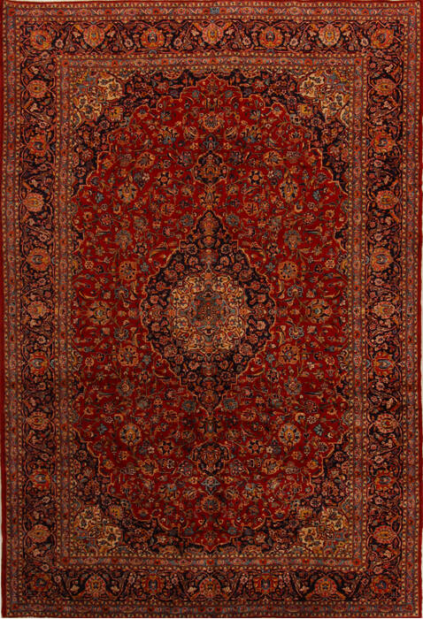 Ardakan Red Hand Knotted 910 X 152  Area Rug 251-15677 Image 0