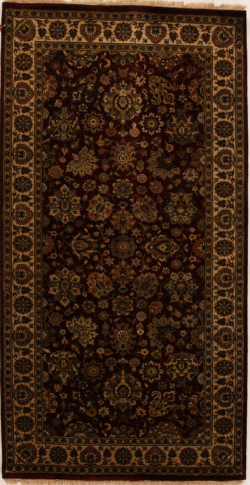 Indo-Persian Red Hand Knotted 40 X 711  Area Rug 250-15948 Image 0