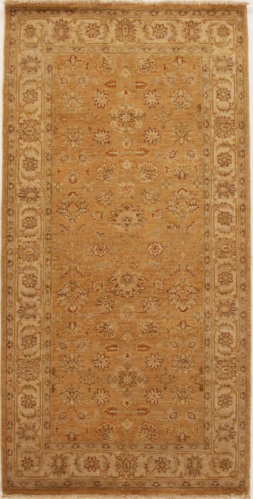 Pishavar Brown Hand Knotted 41 X 80  Area Rug 250-15950 Image 0