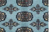 Bokhara Light Blue Hand Knotted 48 X 68  Area Rug 700-155551 Thumb 4