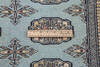 Bokhara Light Blue Hand Knotted 48 X 68  Area Rug 700-155551 Thumb 6