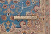 Pak-Persian Blue Runner Hand Knotted 26 X 1011  Area Rug 700-155558 Thumb 6