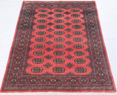 Bokhara Purple Hand Knotted 41 X 511  Area Rug 700-155576 Image 1