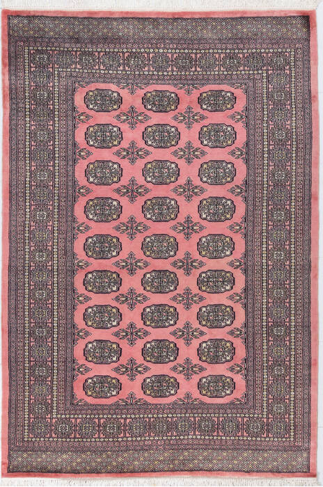 Bokhara Purple Hand Knotted 47 X 69  Area Rug 700-155584 Image 0