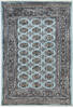 Bokhara Light Blue Hand Knotted 47 X 69  Area Rug 700-155585 Thumb 0