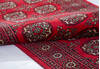 Bokhara Red Runner Hand Knotted 28 X 104  Area Rug 700-155601 Thumb 5