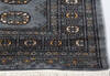 Bokhara Grey Runner Hand Knotted 210 X 96  Area Rug 700-155604 Thumb 3