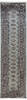 Bokhara Grey Runner Hand Knotted 27 X 99  Area Rug 700-155606 Thumb 0