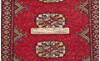 Bokhara Red Runner Hand Knotted 27 X 710  Area Rug 700-155626 Thumb 6