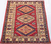 Kazak Red Hand Knotted 29 X 40  Area Rug 700-155683 Thumb 1
