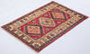 Kazak Red Hand Knotted 29 X 40  Area Rug 700-155683 Thumb 2