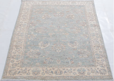 Chobi Green Hand Knotted 41 X 510  Area Rug 700-155733 Image 1