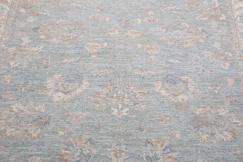 Chobi Green Hand Knotted 41 X 510  Area Rug 700-155733 Image 3