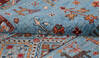 Chobi Light Blue Hand Knotted 51 X 68  Area Rug 700-155764 Thumb 6