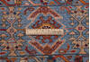 Chobi Light Blue Hand Knotted 51 X 68  Area Rug 700-155764 Thumb 7