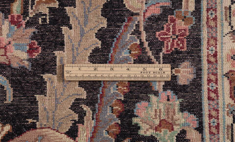 Bokhara Black Hand Knotted 211 X 51  Area Rug 700-155778 Image 7
