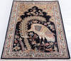 Bokhara Black Hand Knotted 211 X 51  Area Rug 700-155778 Thumb 1