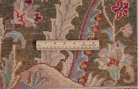 Bokhara Green Hand Knotted 30 X 50  Area Rug 700-155781 Image 7