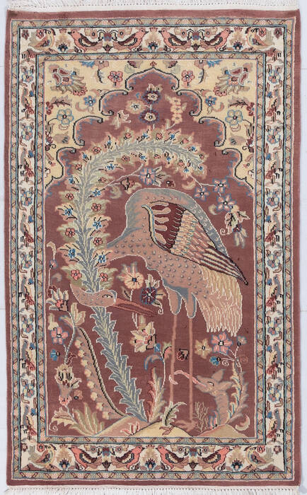 Bokhara Brown Hand Knotted 30 X 410  Area Rug 700-155785 Image 0