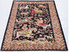 Pak-Persian Black Hand Knotted 42 X 510  Area Rug 700-155801 Thumb 1