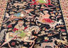 Pak-Persian Black Hand Knotted 42 X 510  Area Rug 700-155801 Thumb 3