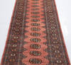 Bokhara Orange Runner Hand Knotted 27 X 1111  Area Rug 700-155812 Thumb 3