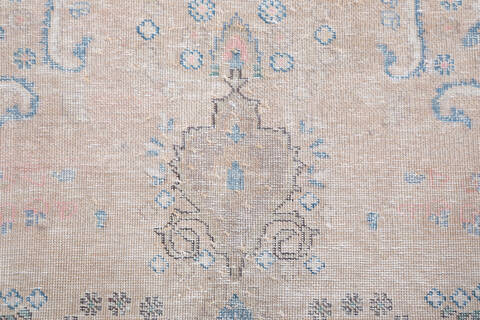 Overdyed Beige Hand Knotted 63 X 96  Area Rug 700-155824 Image 5