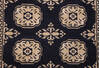 Bokhara Black Hand Knotted 31 X 51  Area Rug 700-156038 Thumb 6