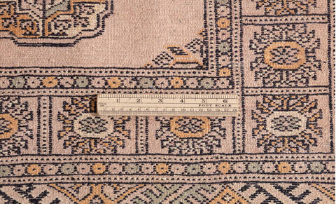 Bokhara Beige Runner Hand Knotted 27 X 611  Area Rug 700-156050 Image 8