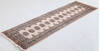 Bokhara Beige Runner Hand Knotted 27 X 611  Area Rug 700-156050 Thumb 2