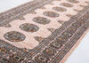 Bokhara Beige Runner Hand Knotted 27 X 611  Area Rug 700-156050 Thumb 3