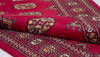 Bokhara Red Runner Hand Knotted 28 X 100  Area Rug 700-156058 Thumb 7