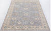 Chobi Light Blue Hand Knotted 411 X 611  Area Rug 700-156094 Thumb 1