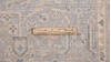 Chobi Light Gray Hand Knotted 410 X 70  Area Rug 700-156103 Thumb 8