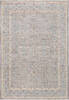 Chobi Light Gray Hand Knotted 410 X 70  Area Rug 700-156103 Thumb 0