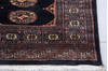 Bokhara Black Runner Hand Knotted 27 X 77  Area Rug 700-156769 Thumb 4