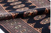 Bokhara Black Runner Hand Knotted 27 X 77  Area Rug 700-156769 Thumb 6