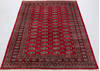 Bokhara Red Hand Knotted 51 X 79  Area Rug 700-156771 Thumb 1