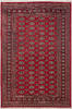 Bokhara Red Hand Knotted 51 X 79  Area Rug 700-156771 Thumb 0