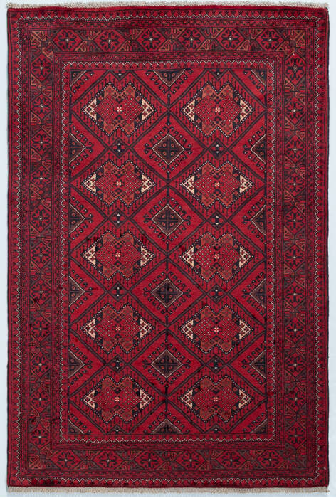 Chobi Red Hand Knotted 33 X 410  Area Rug 700-157108 Image 0