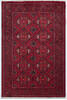 Chobi Red Hand Knotted 33 X 410  Area Rug 700-157108 Thumb 0