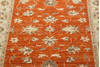 Chobi Orange Square Hand Knotted 35 X 37  Area Rug 700-157114 Thumb 5