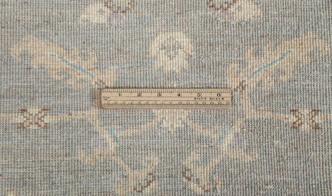 Chobi Grey Runner Hand Knotted 40 X 146  Area Rug 700-157129 Image 8